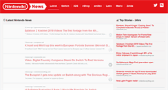 Desktop Screenshot of nintendonews.com